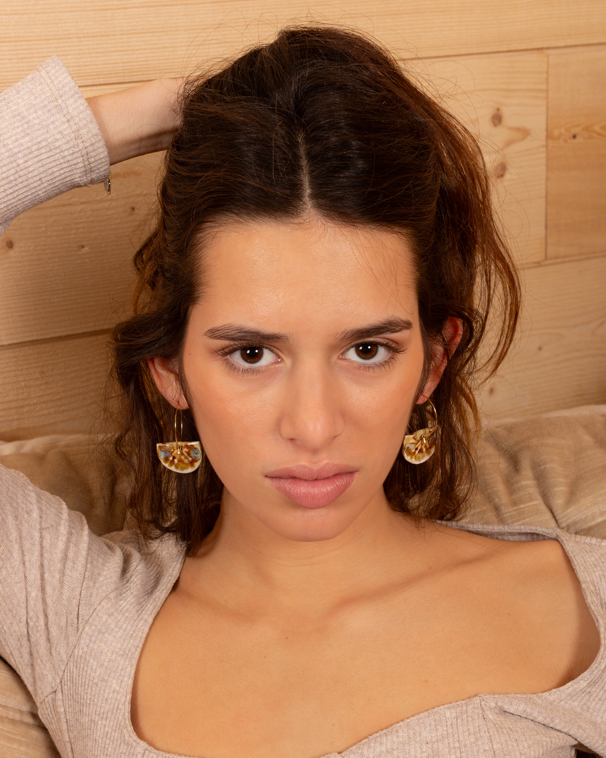 Demi-lune – Ocre foncé, Petite